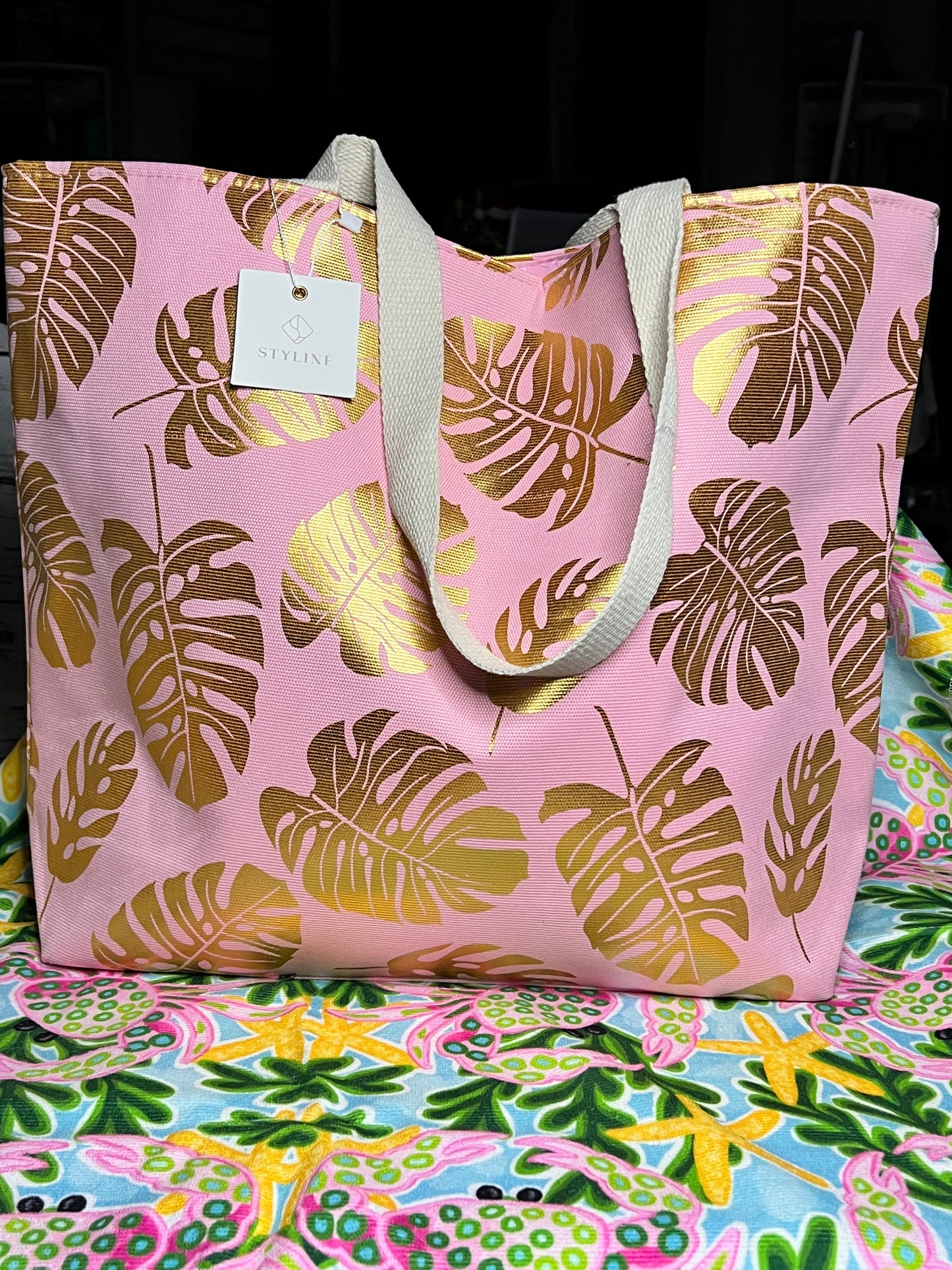 Colored Canvas printed tote bags