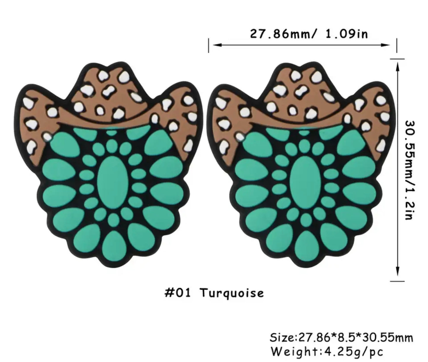 Country turquoise focal