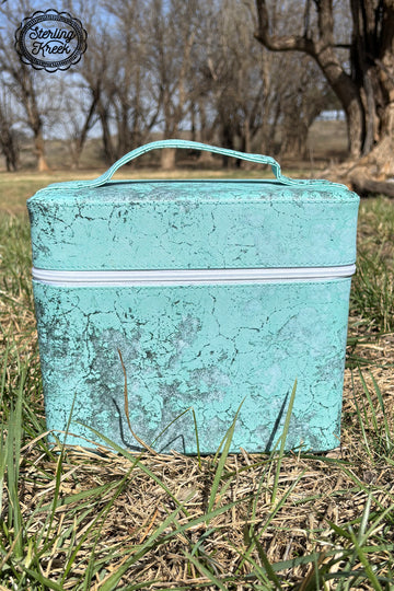 STERLING KREEK TURQUOISE HERD MAKEUP BOX