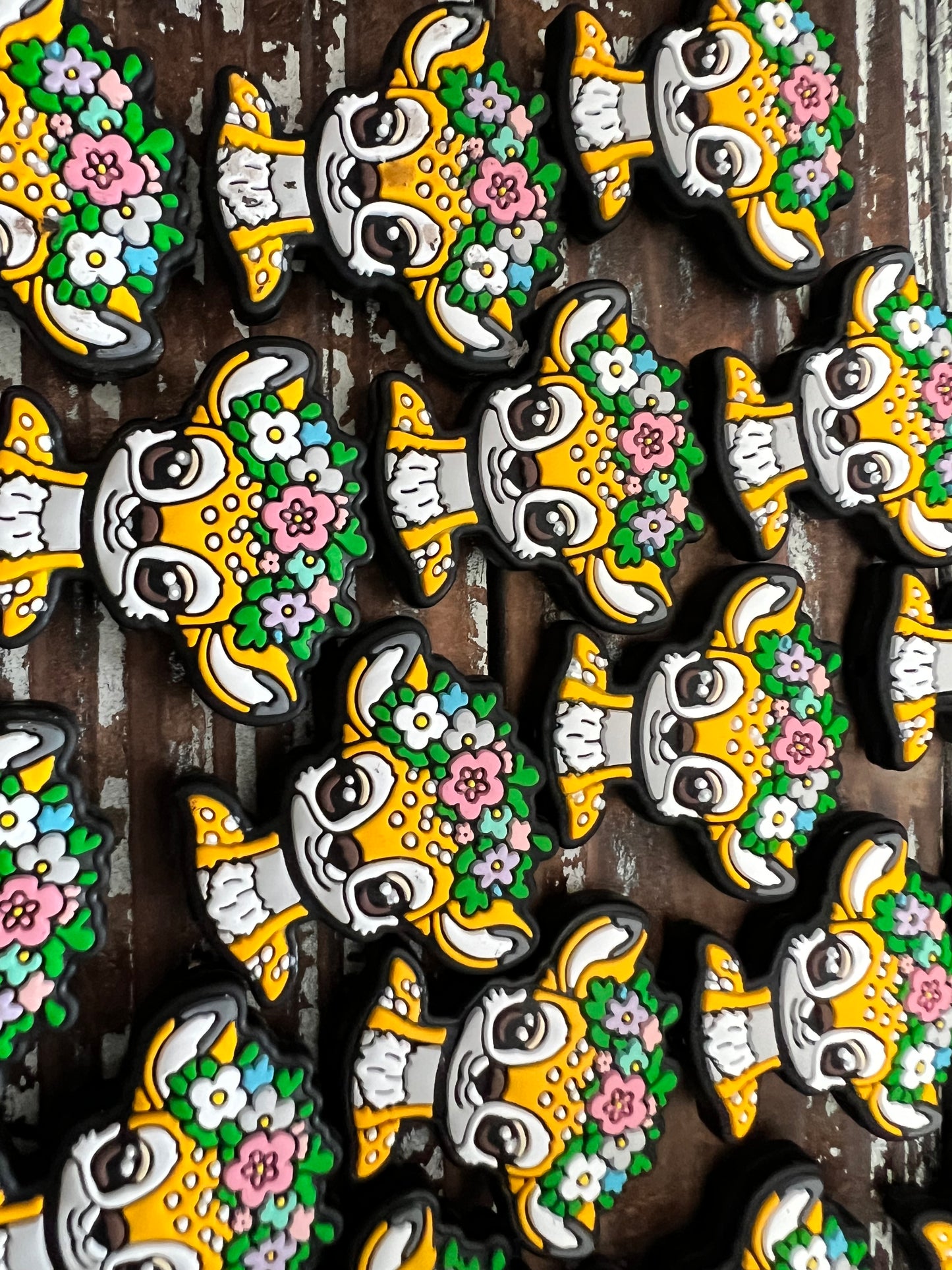 Floral headband deer
