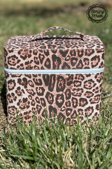 Sterling Kreek Tooled WILDLY WESTERN MAKEUP BOX