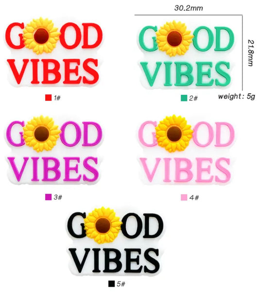 Good Vibes Silicone Beads