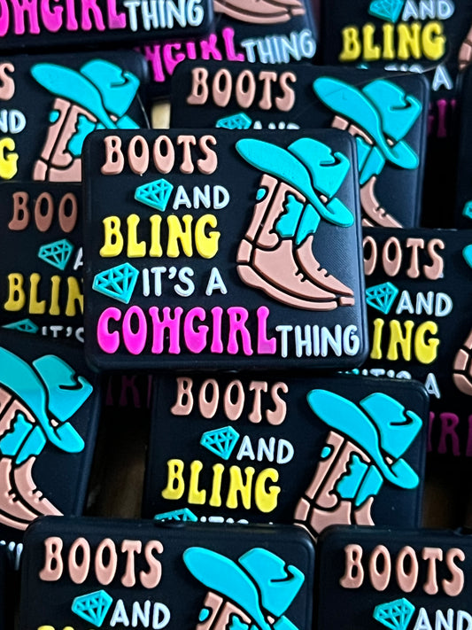 Boots and bling focal