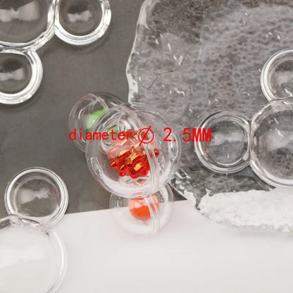 Mixed color Mouse water globe beads