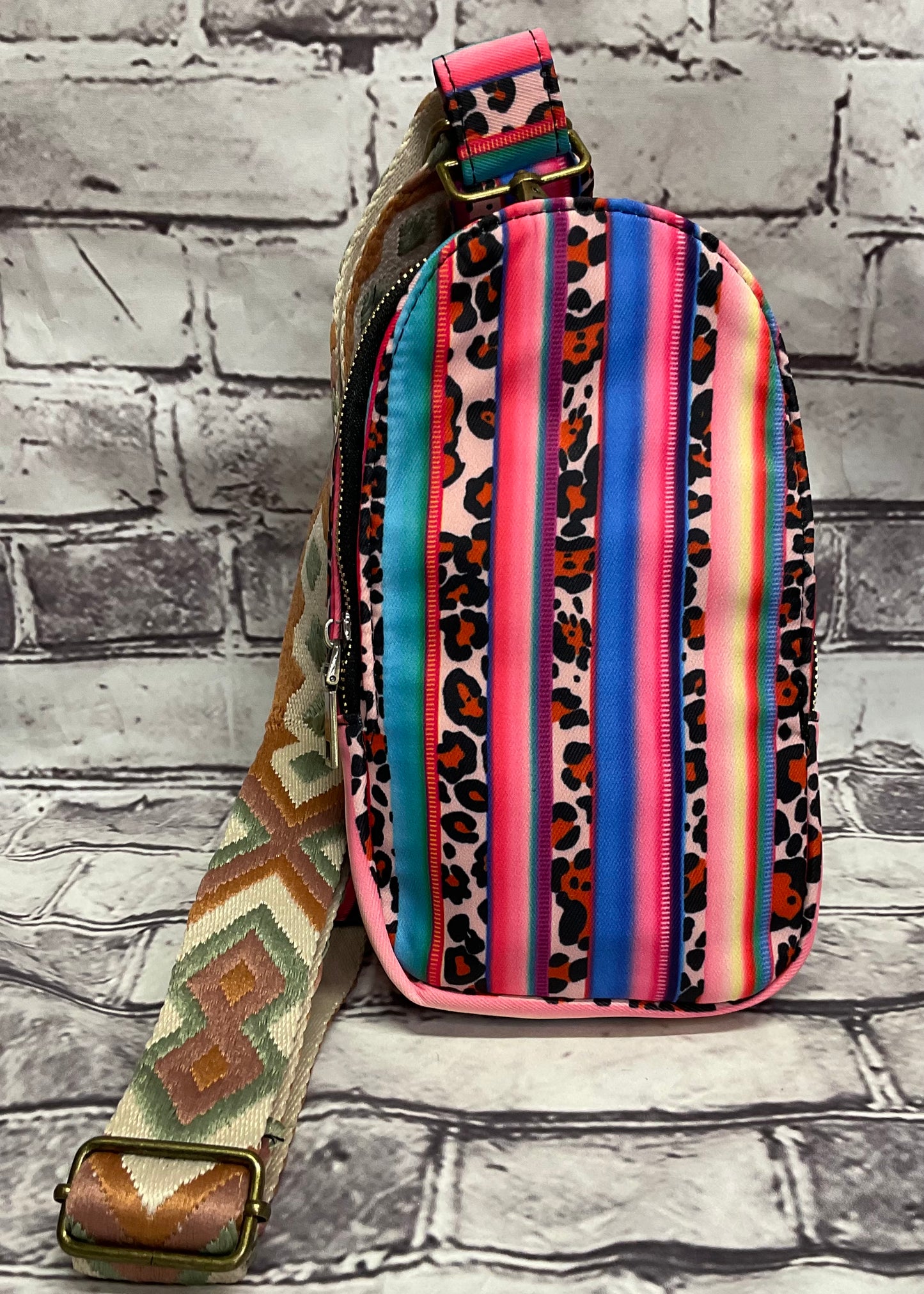 Printed designs sling bags