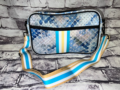 Neoprene crossbody purses