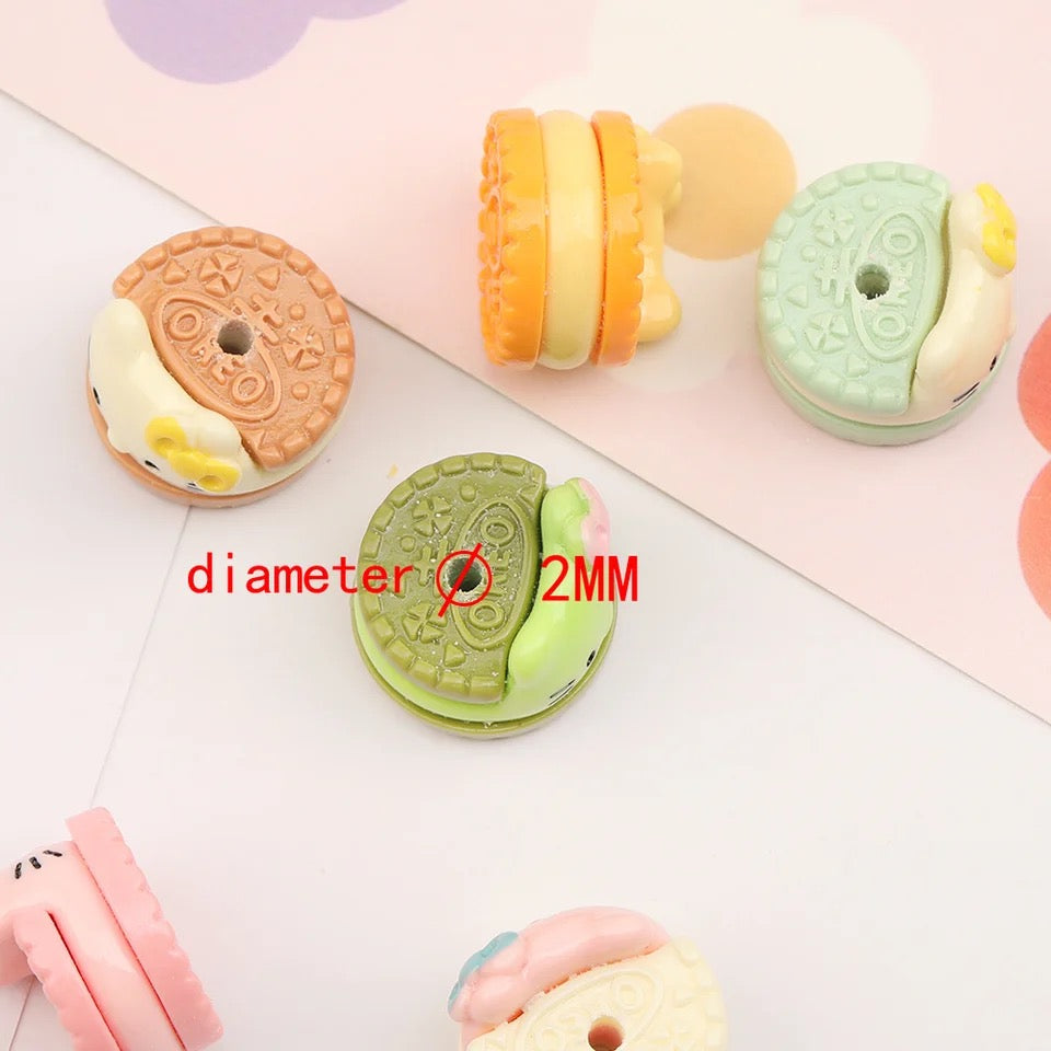 HELLO KITTY COOKIE BEADS