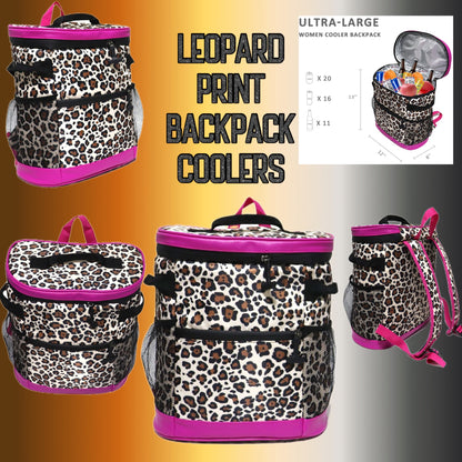 Large backpack coolers