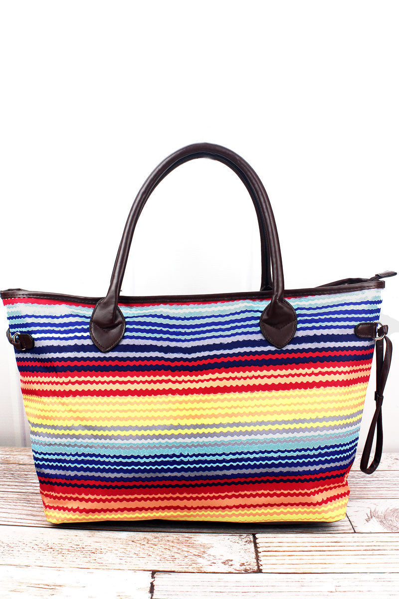 Rainbow tote