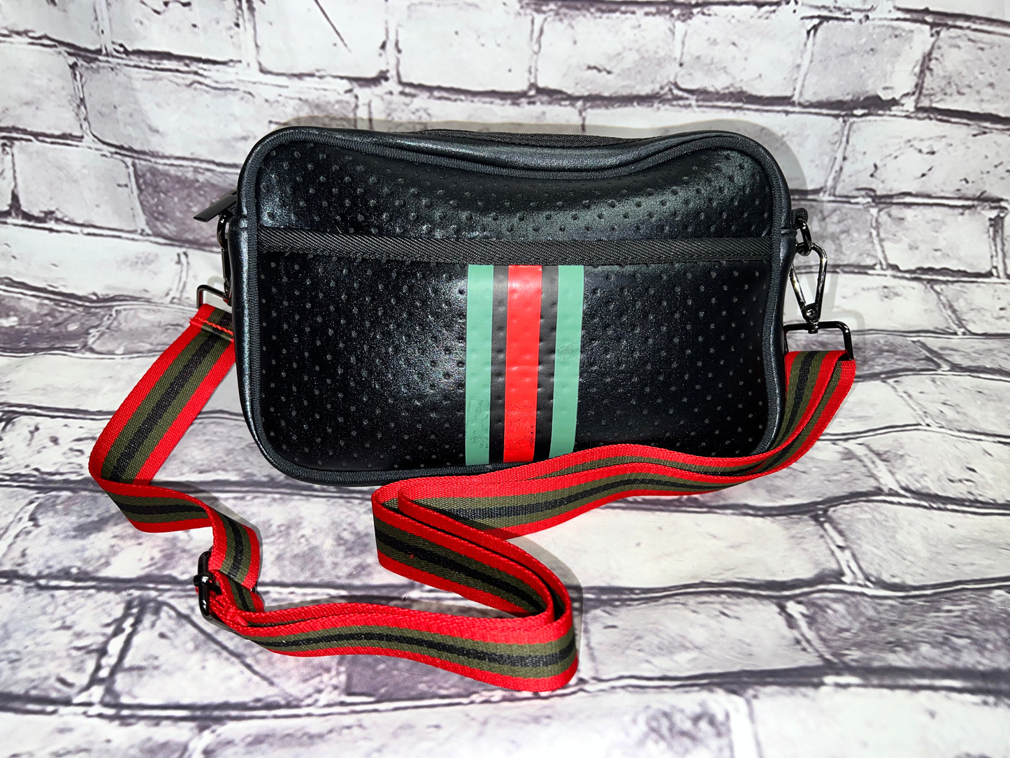 Neoprene crossbody purses