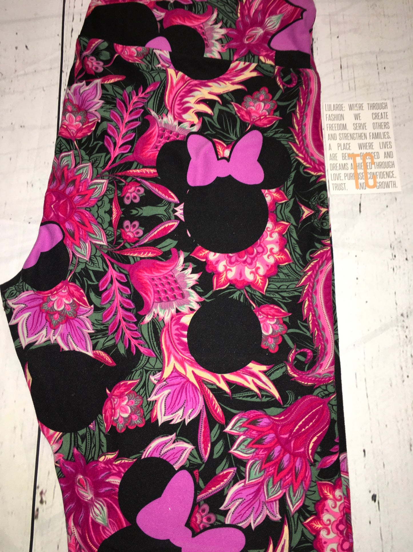 Lularoe Tall and Curvy leggings Disney