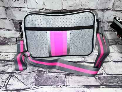 Neoprene crossbody purses