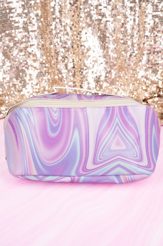 CANDY SWIRL JETSETTER EXPANDABLE MAKEUP BAG