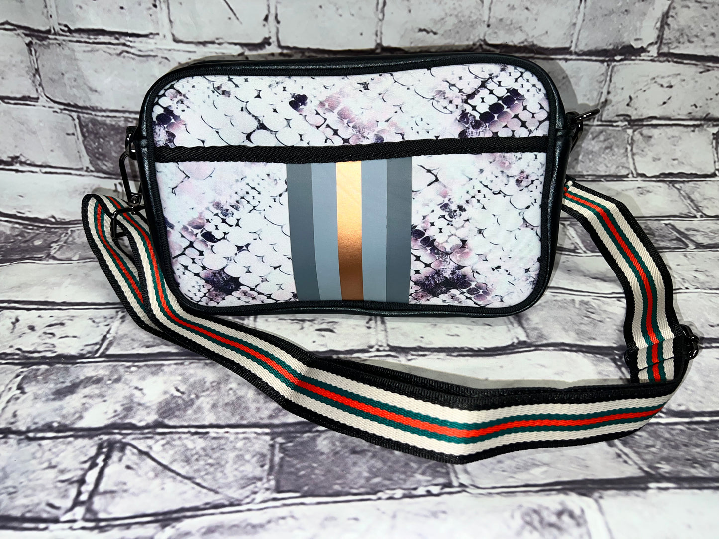 Neoprene crossbody purses