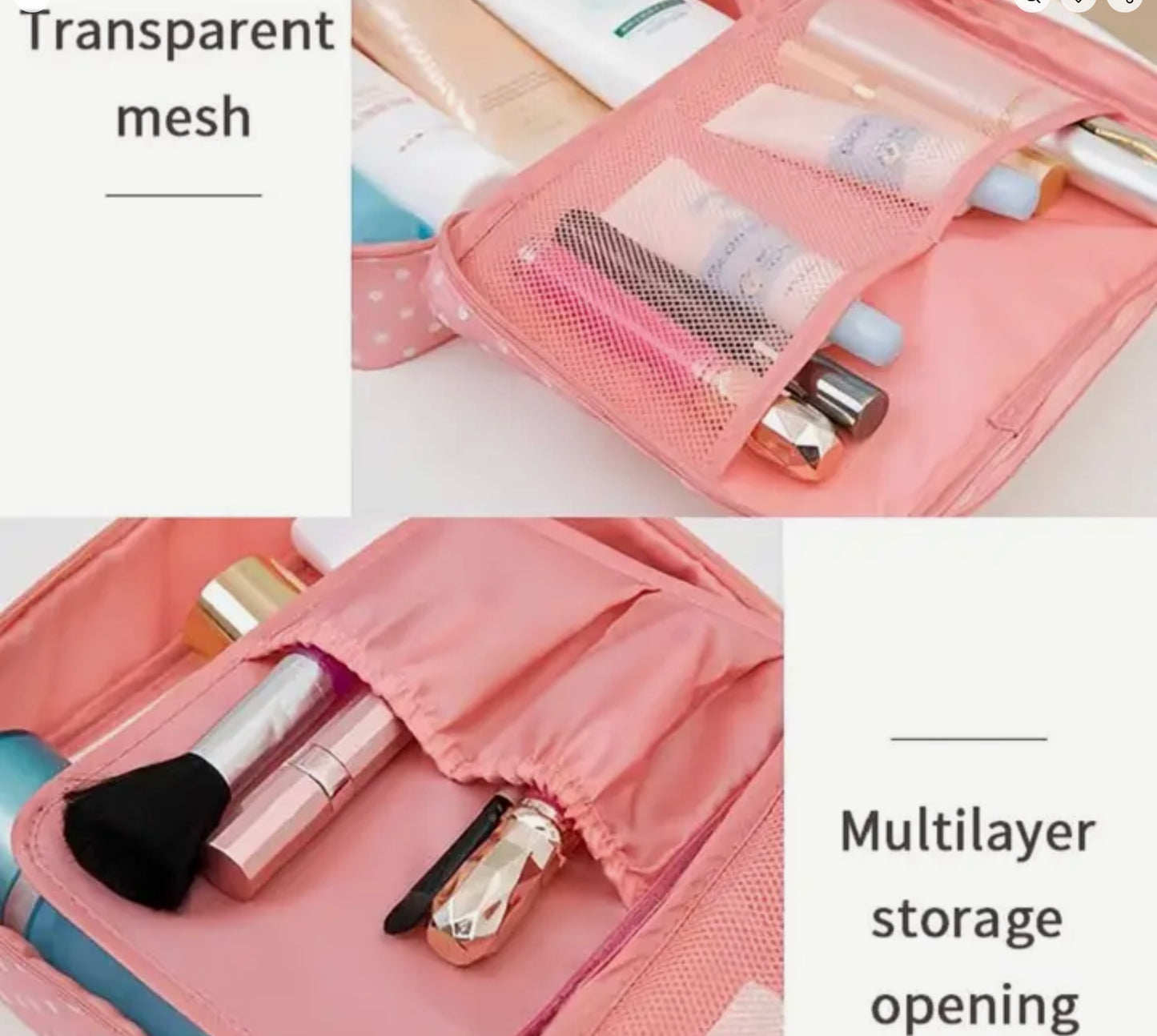 Travel Makeup Bag Waterproof