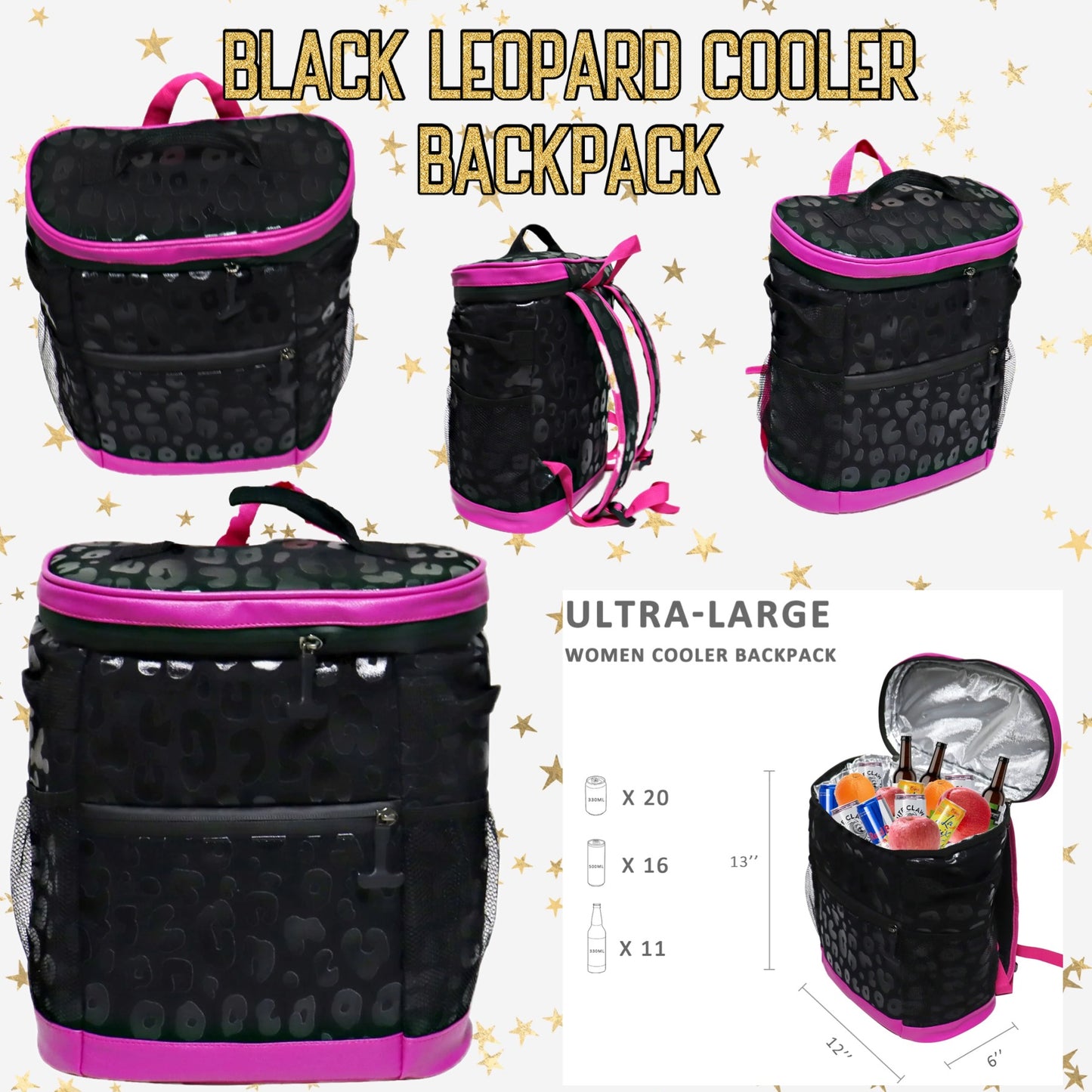 Large backpack coolers