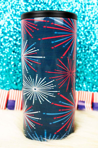 Skinny hard koozie cans